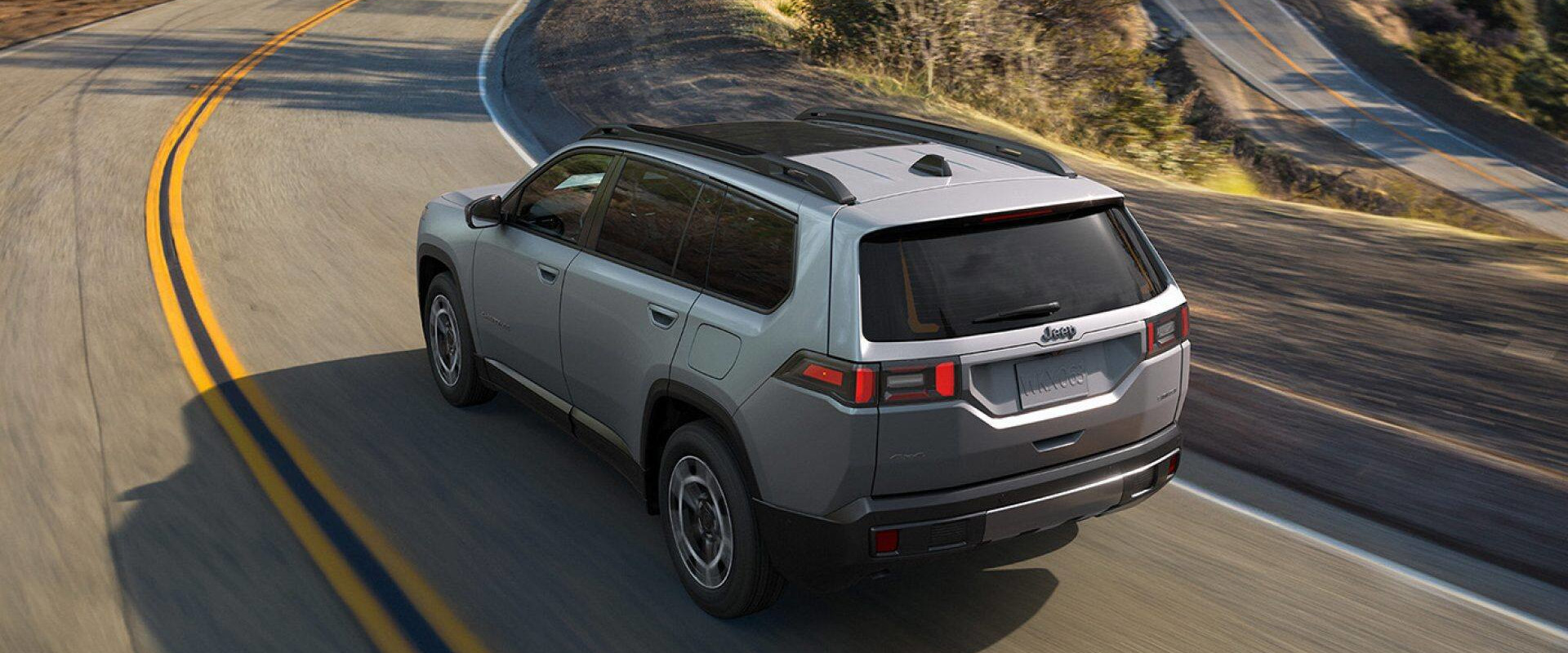 2026 Jeep Compass driving on the highway